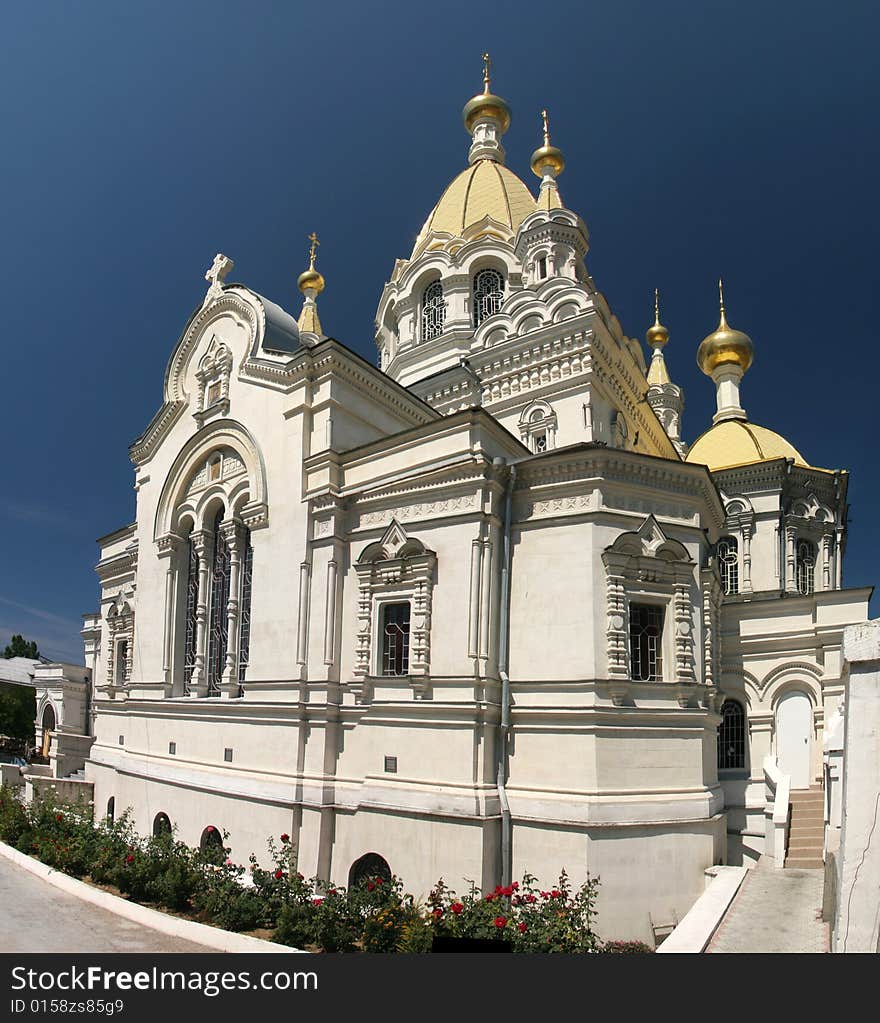 Orthodox church in Sevastopol Ukraine