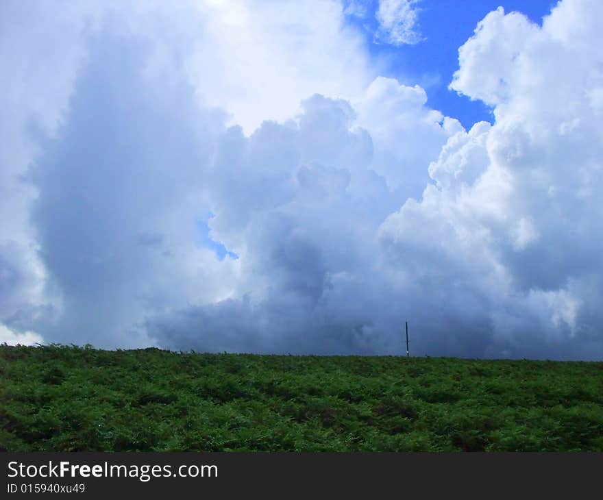 Clouds Over Exmoor.