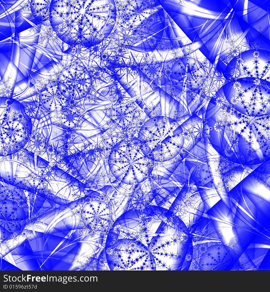 Blue and white abstract wallpaper