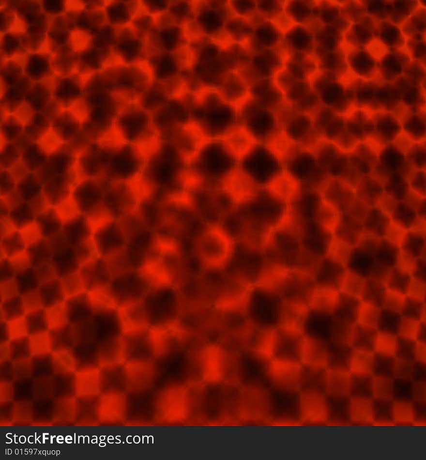 Abstract wallpaper - red gradient checkboard