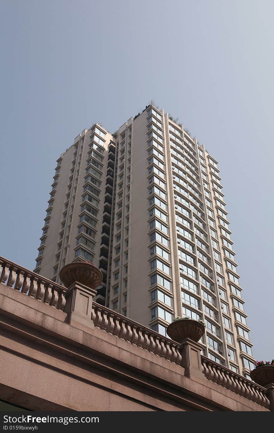 Block of flats in Beijing suburb, CHINA