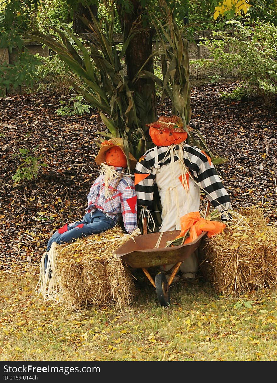 Autumn Scarecrows