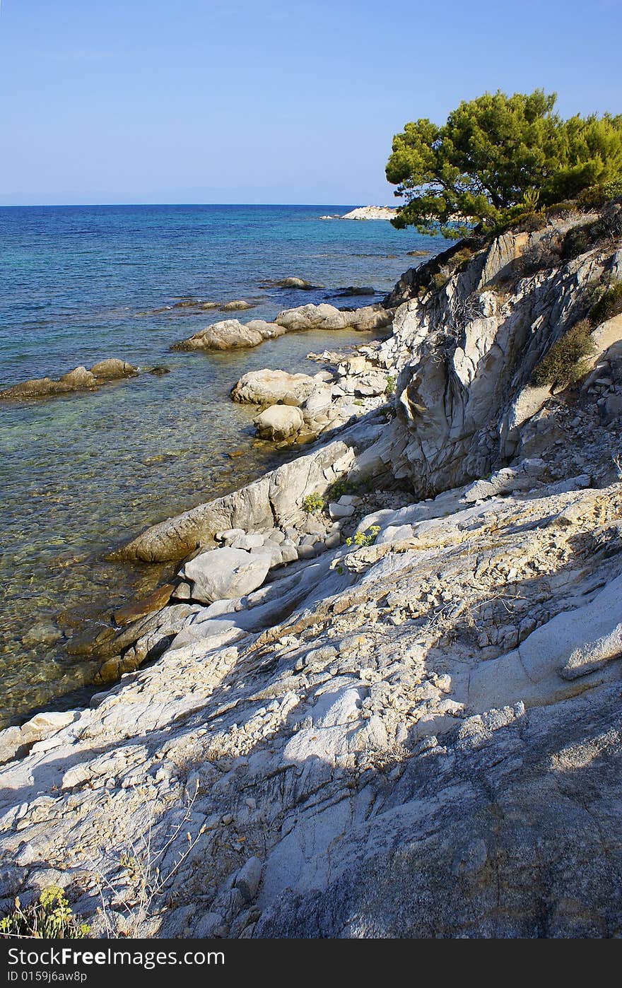 Greek Shoreline