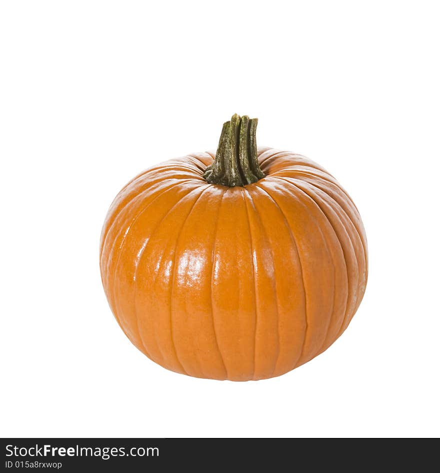 Pumpkin isolated on white