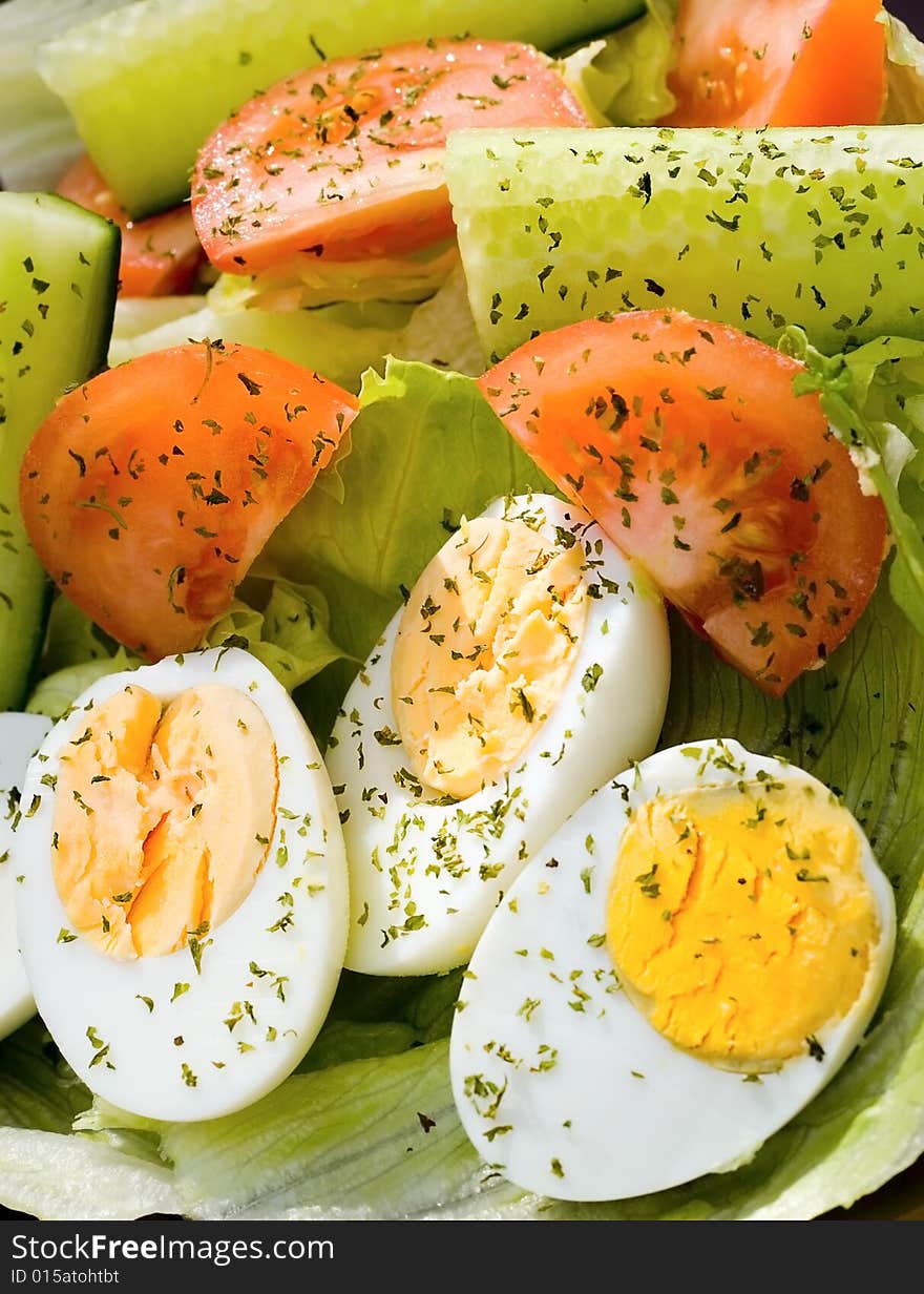 Boiled Egg Salad