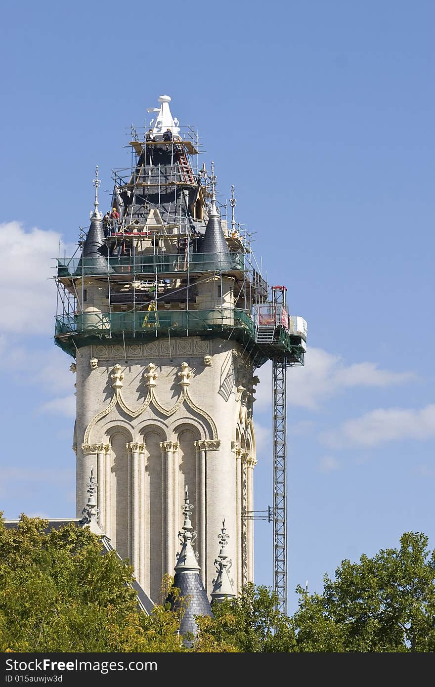 Architectural Roof Restoration Project