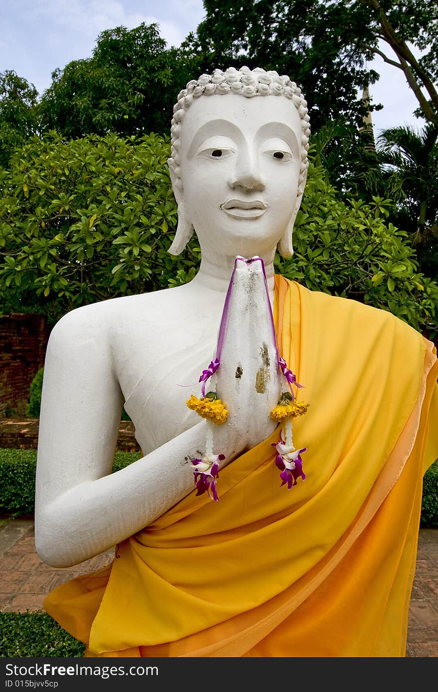 Buddha statue in Ayutthaya, Thailand