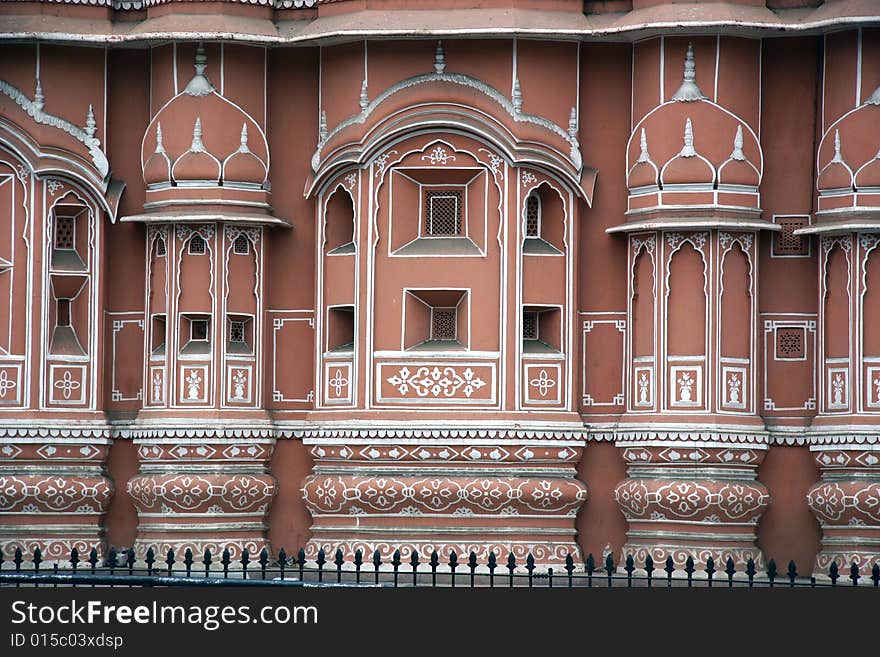 Detail of the Palace from Jaipur, India