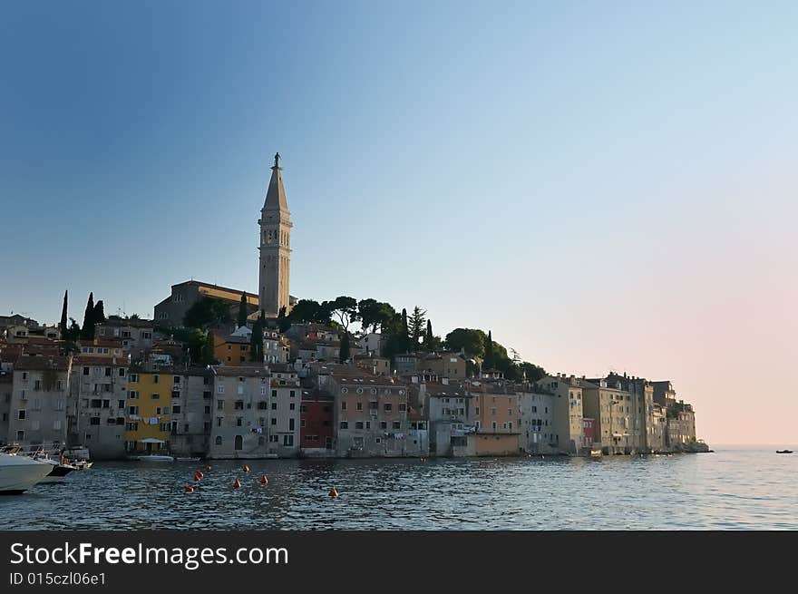 Rovinj sea side