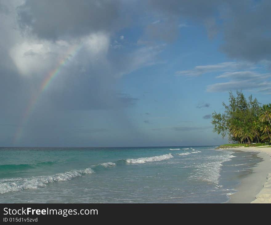 Morning Rainbow, Barbados