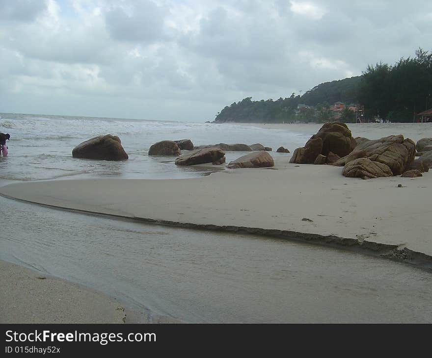 Where River Meet Sea Beach