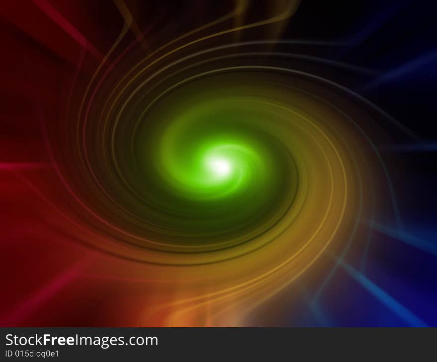 Abstract and Colorful Fractal Background Design. Abstract and Colorful Fractal Background Design