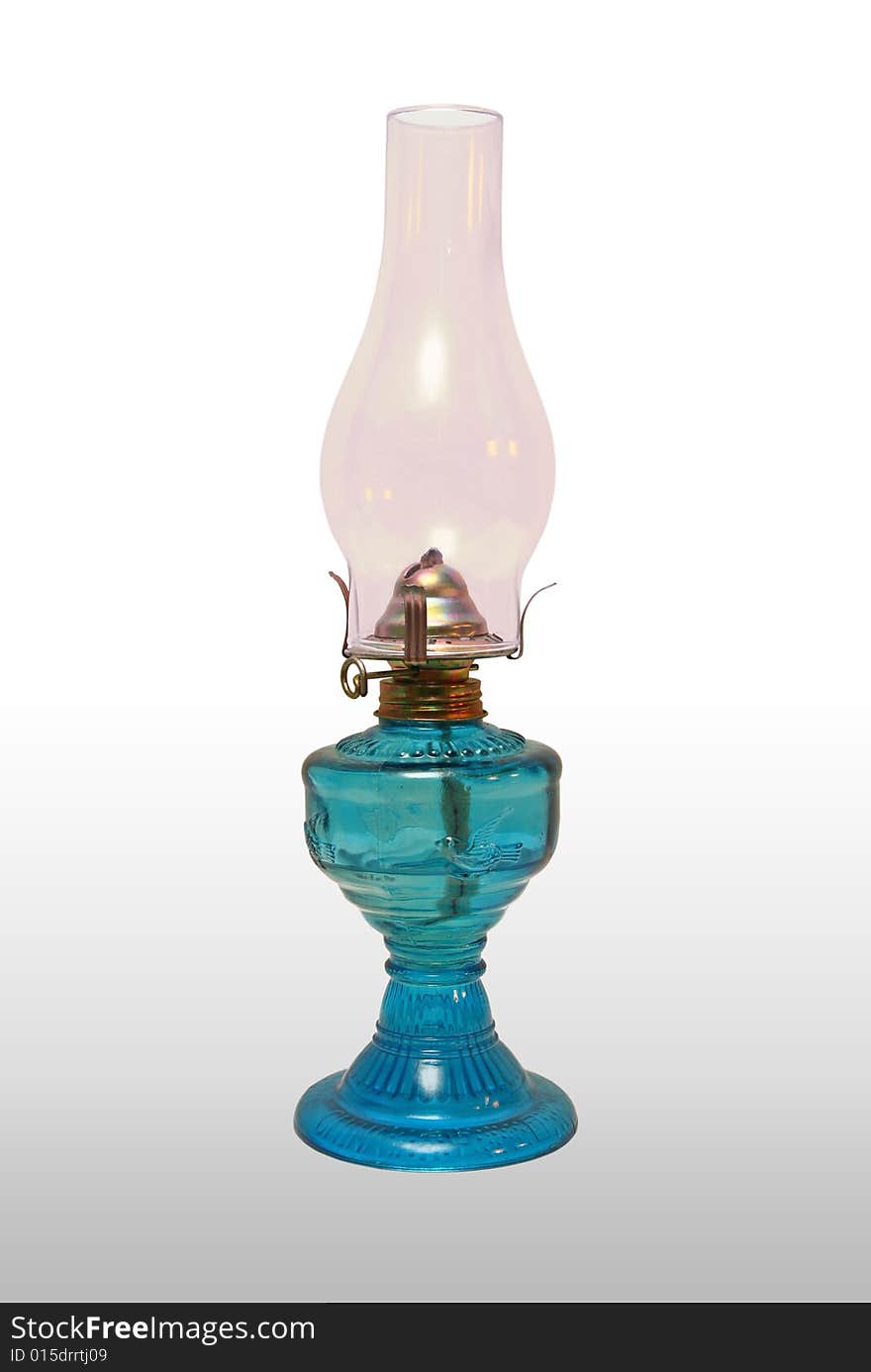 Blue Petrol Lamp