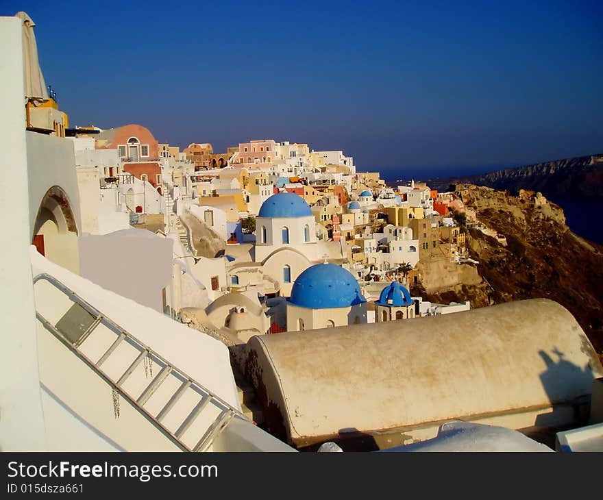 Landscape of Santorini