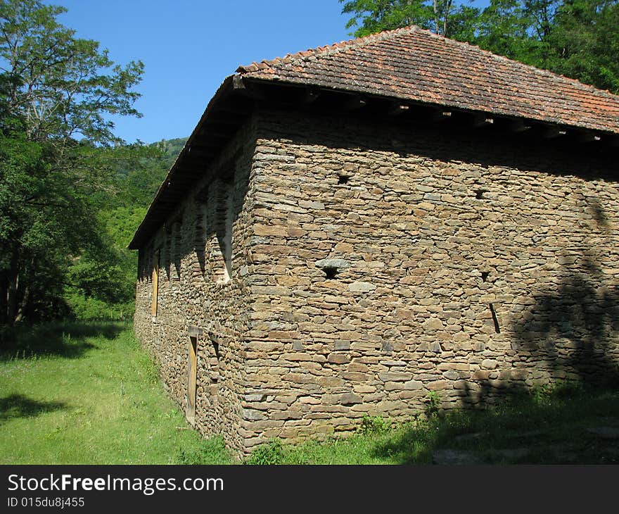 An old school house in Cochura, Vranje,Serbia