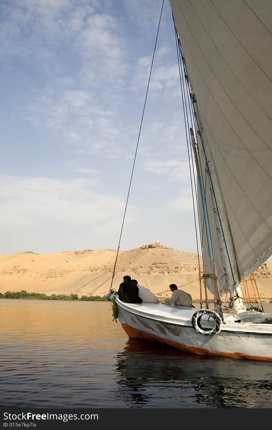 Sailing the Nile River