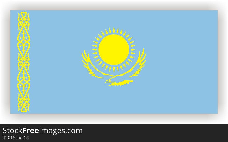 Flag Of Kazakhstan