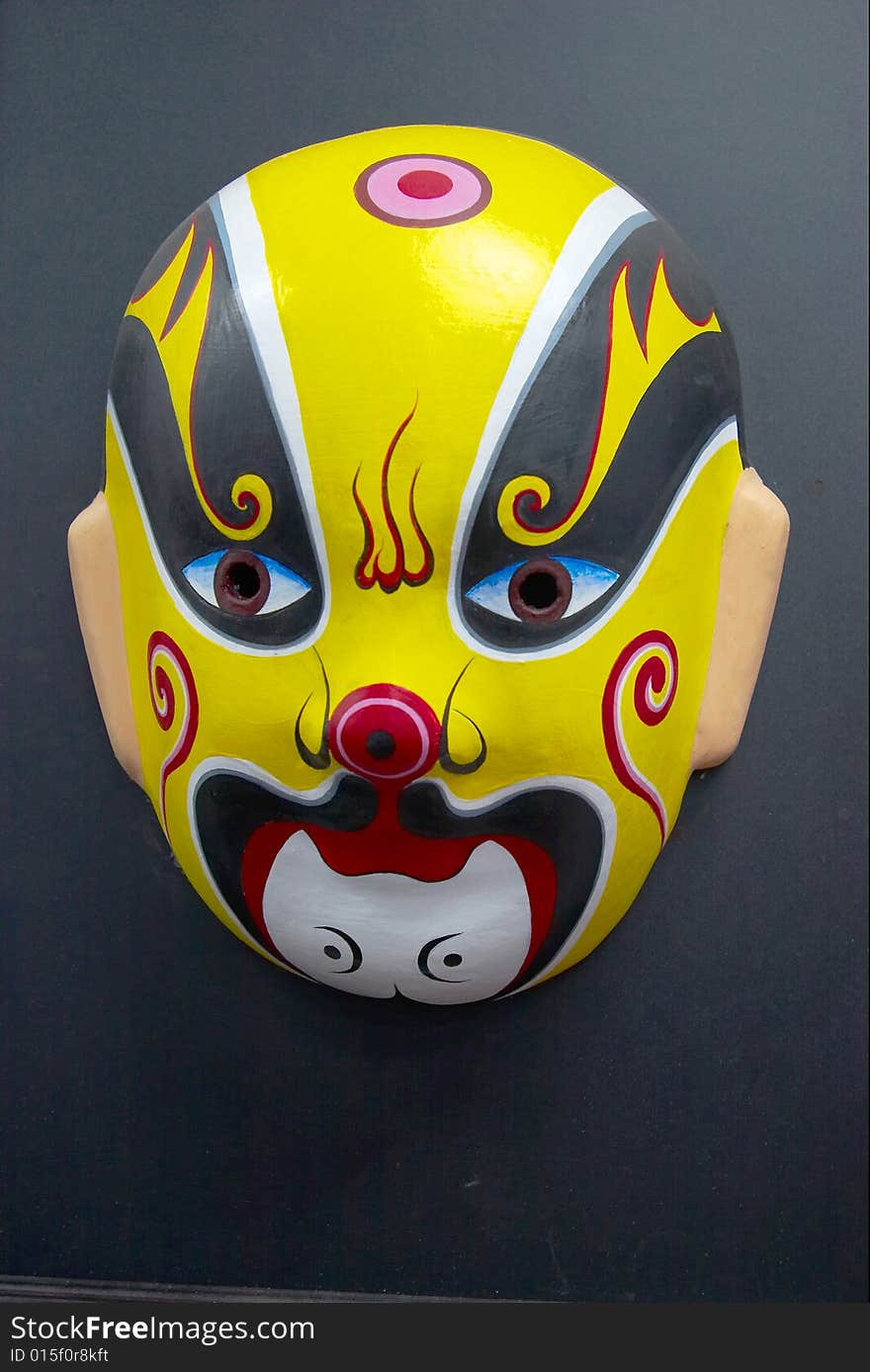 This is Chinese art,mask.