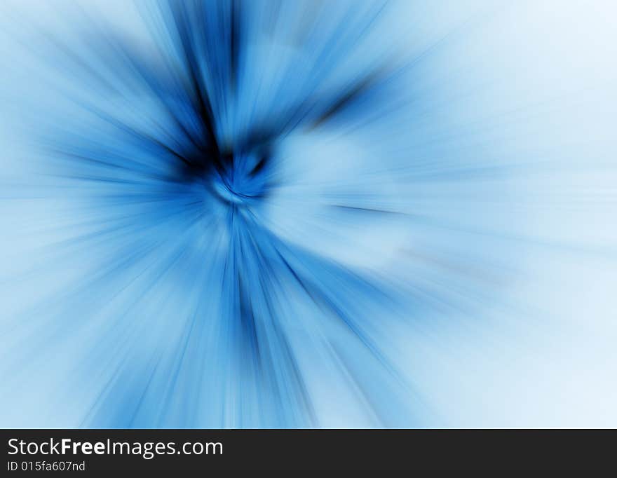 Abstract Blue Fractal Background Design. Abstract Blue Fractal Background Design