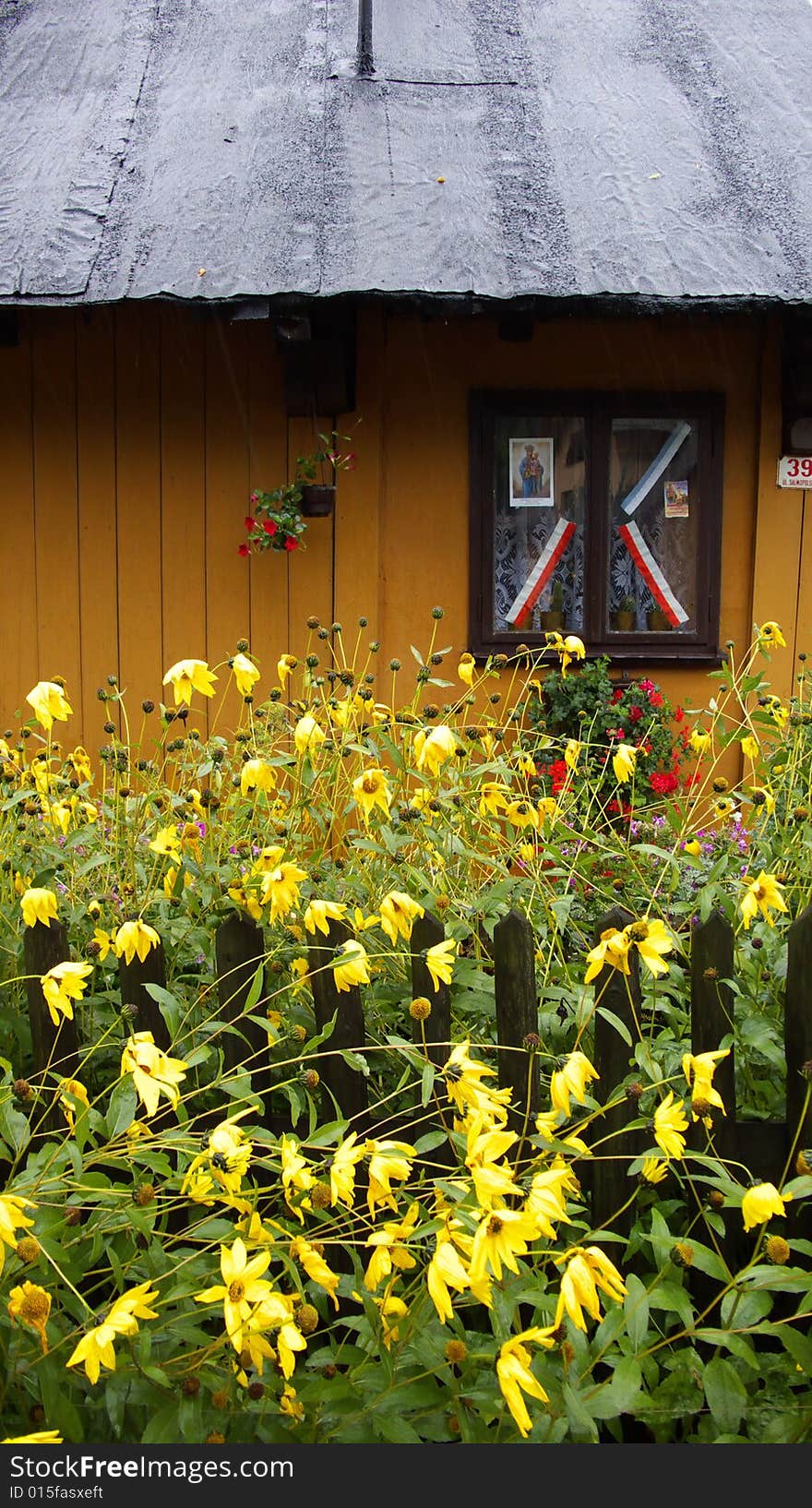 Detail of a traditional polish Home. Detail of a traditional polish Home