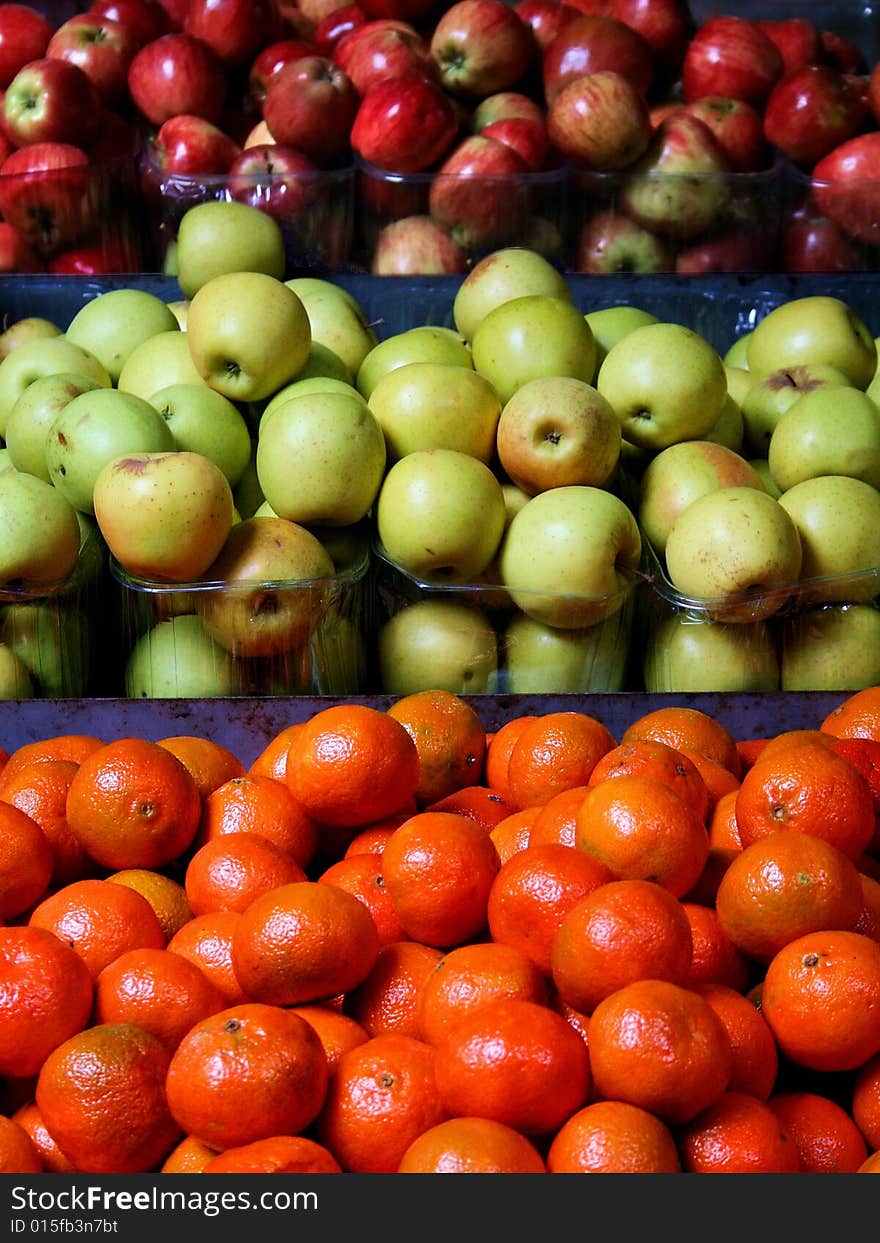 Fruits at the market