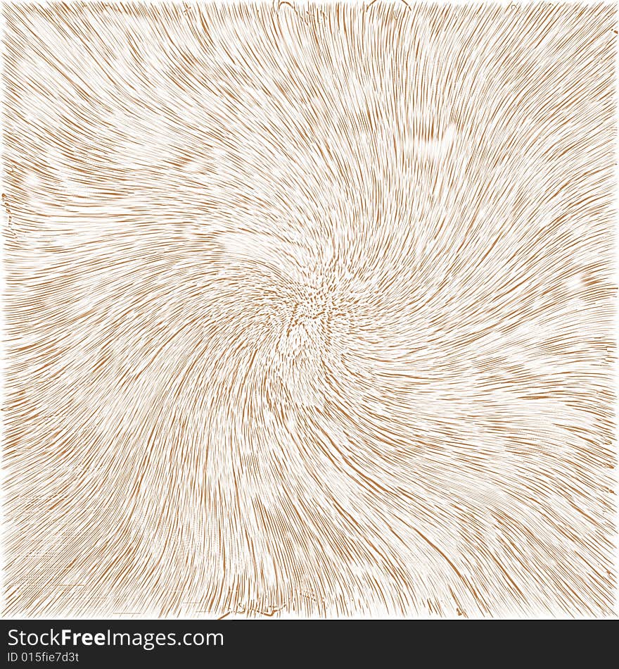 Tan vortex background with fiber texture. Tan vortex background with fiber texture