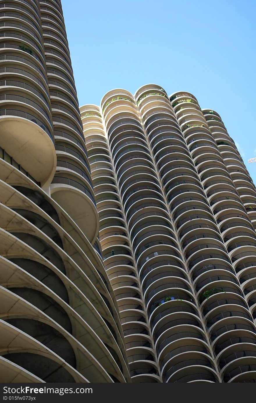 Marina City Towers in Chicago Illinois