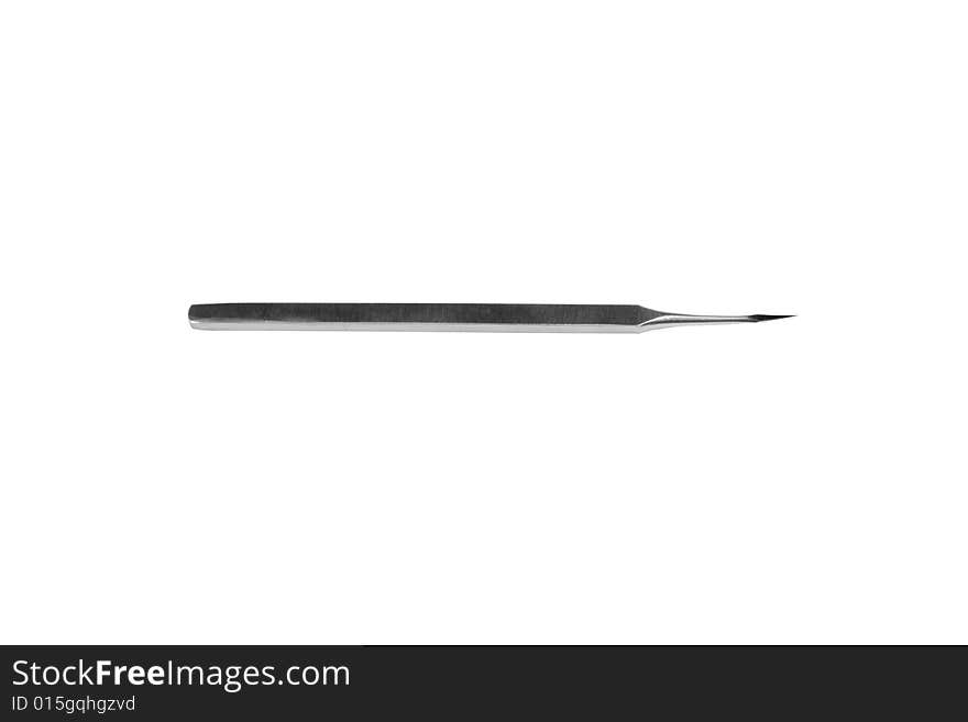 Medical tool on white background