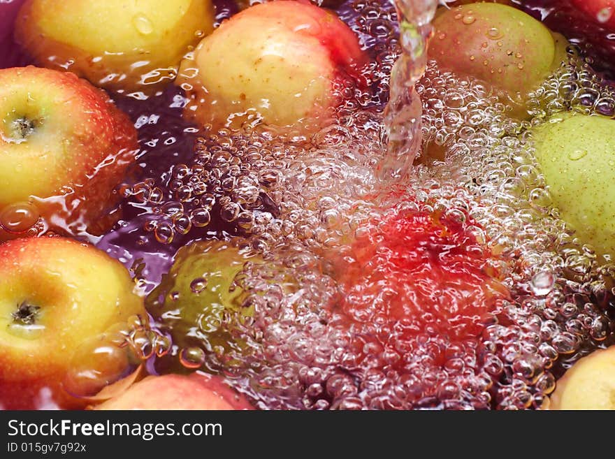 Wet fruit