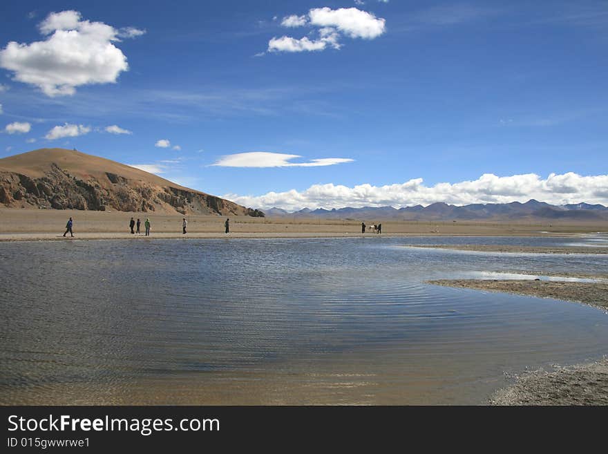 Tibet S Nam Co Lake