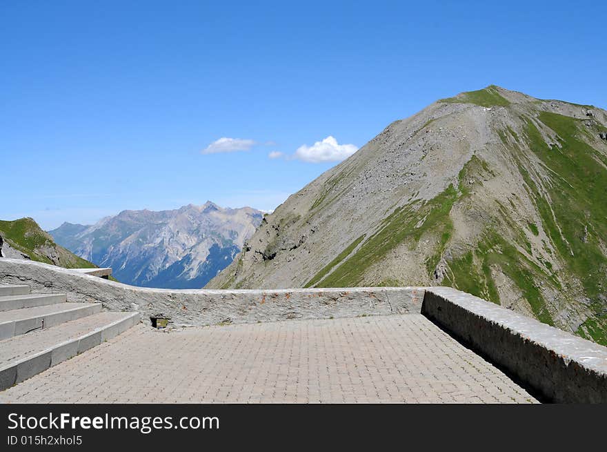 View from swiss monastery