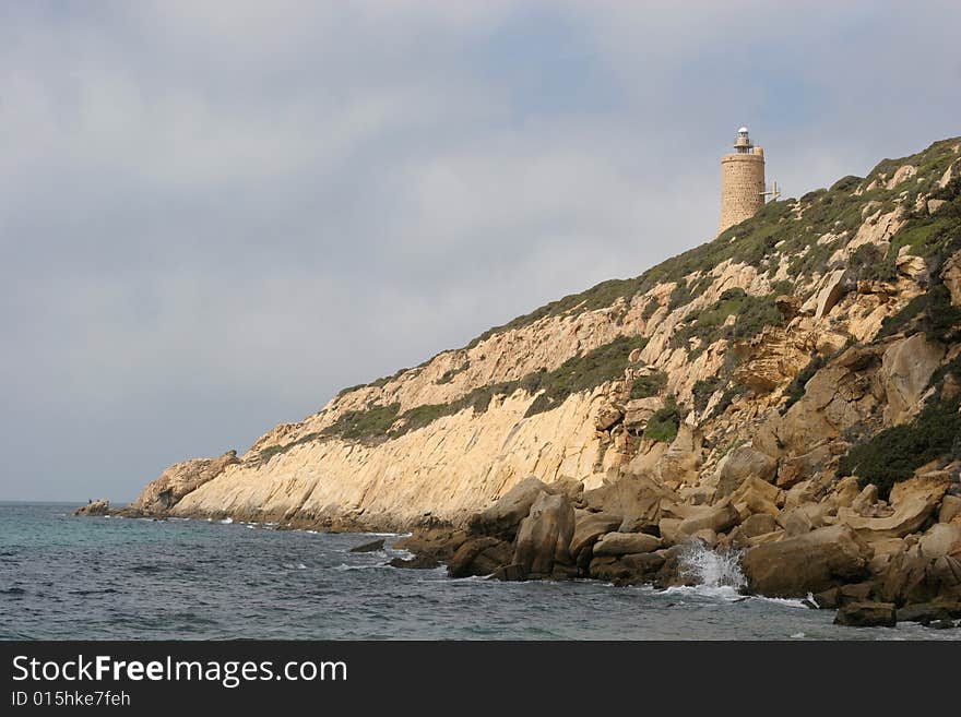 Cliffs in Cadiz