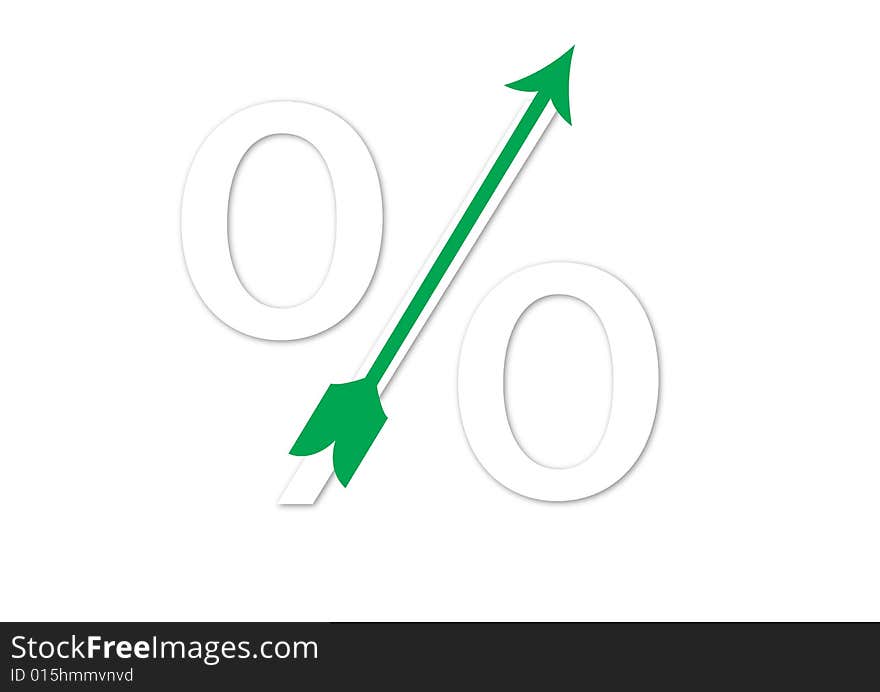 Mathematical symbol in a white background. Mathematical symbol in a white background