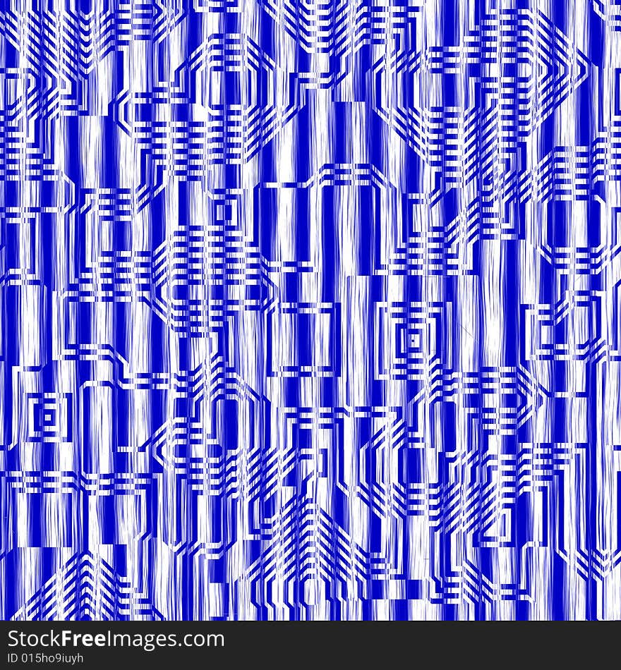 Blue and white abstract seamless background.