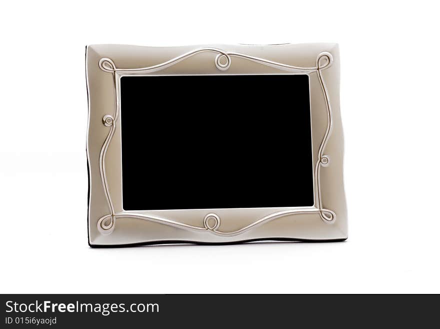 Chrome Picture Frame Front View