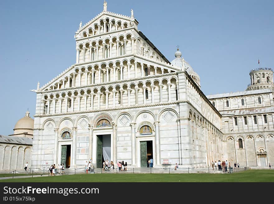 Cathedral (duomo) Facade Pisa