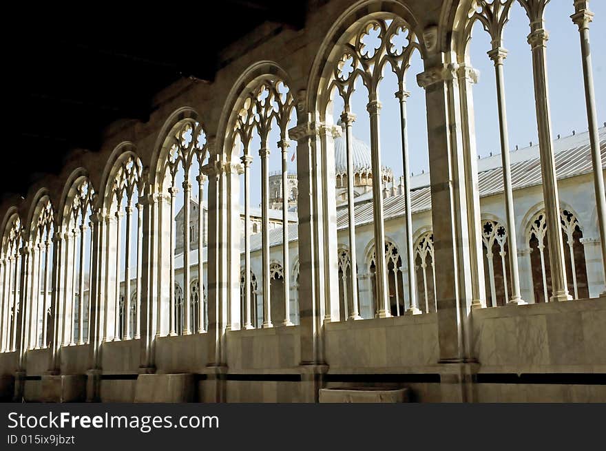 Monumental Cemetery In Pisa