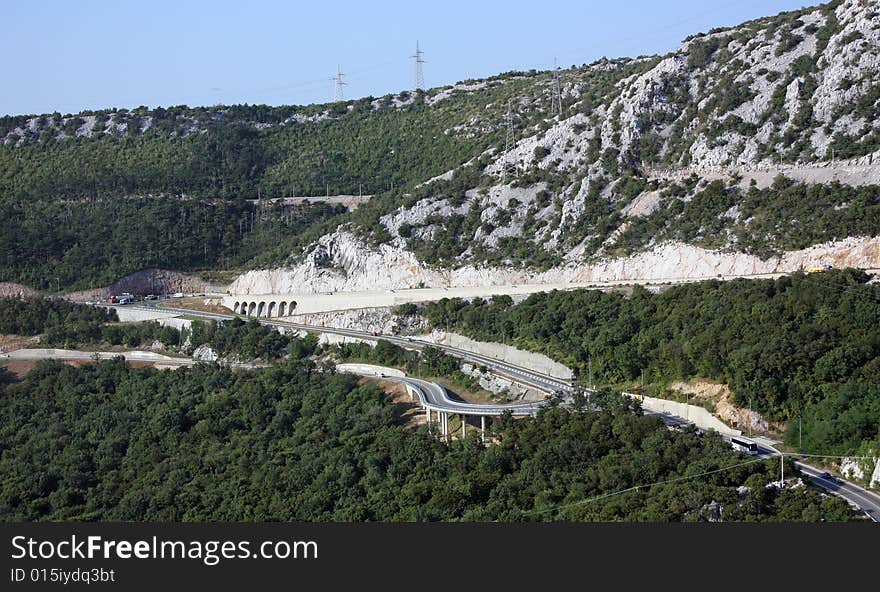 Mountain Road To Croatia