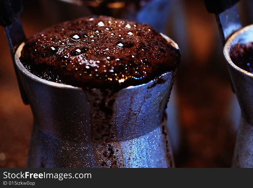 Turkish coffee.