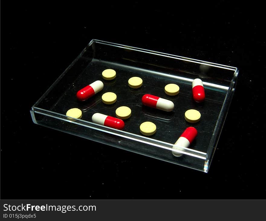 Medicines, pills, and tablets with isolated background. Medicines, pills, and tablets with isolated background