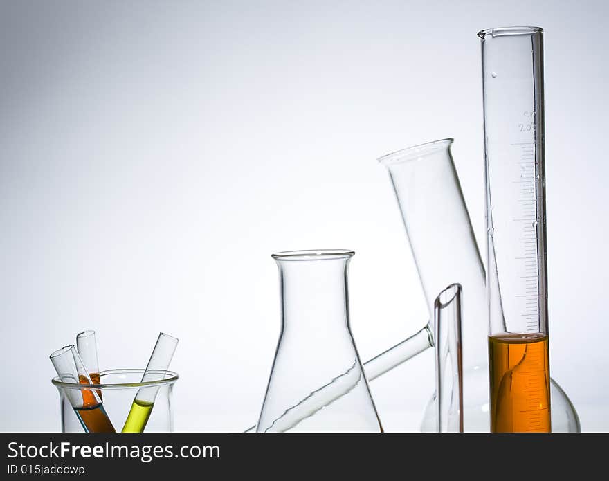 Close up of chemical equipment for the laboratory. Close up of chemical equipment for the laboratory