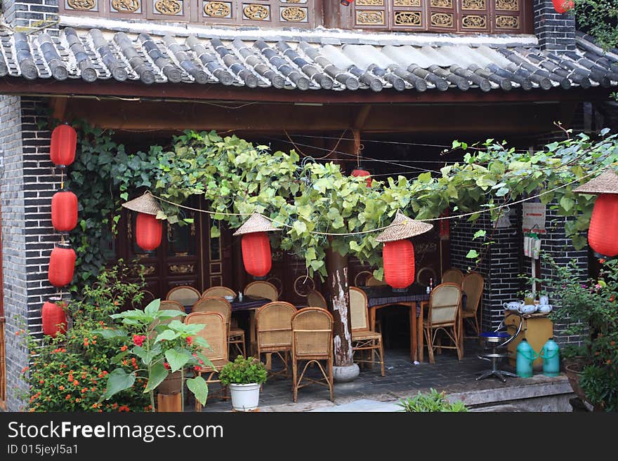 Lijiang ,a  top tourist town in china. Lijiang ,a  top tourist town in china