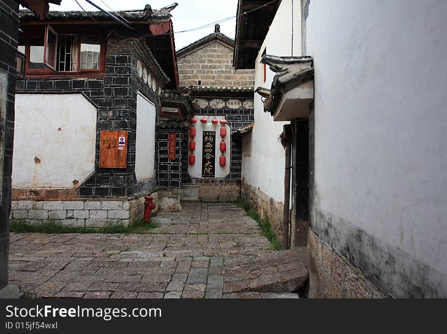 Lijiang ,a  top tourist town in china. Lijiang ,a  top tourist town in china