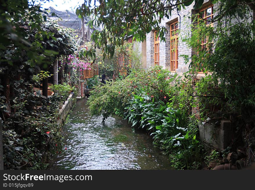 Lijiang ,a  top tourist town in china. Lijiang ,a  top tourist town in china