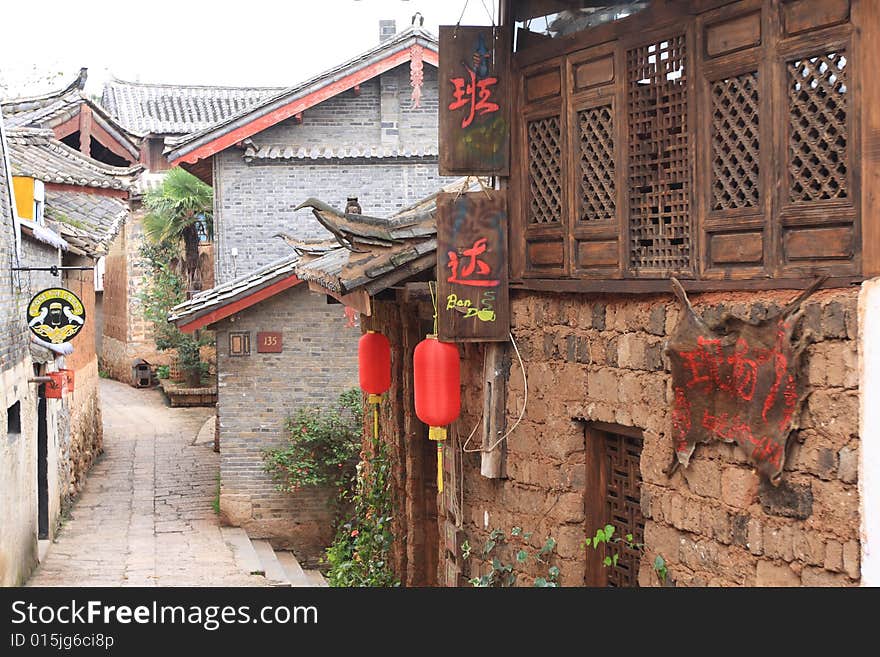 Lijiang ,a beautiful small town in china