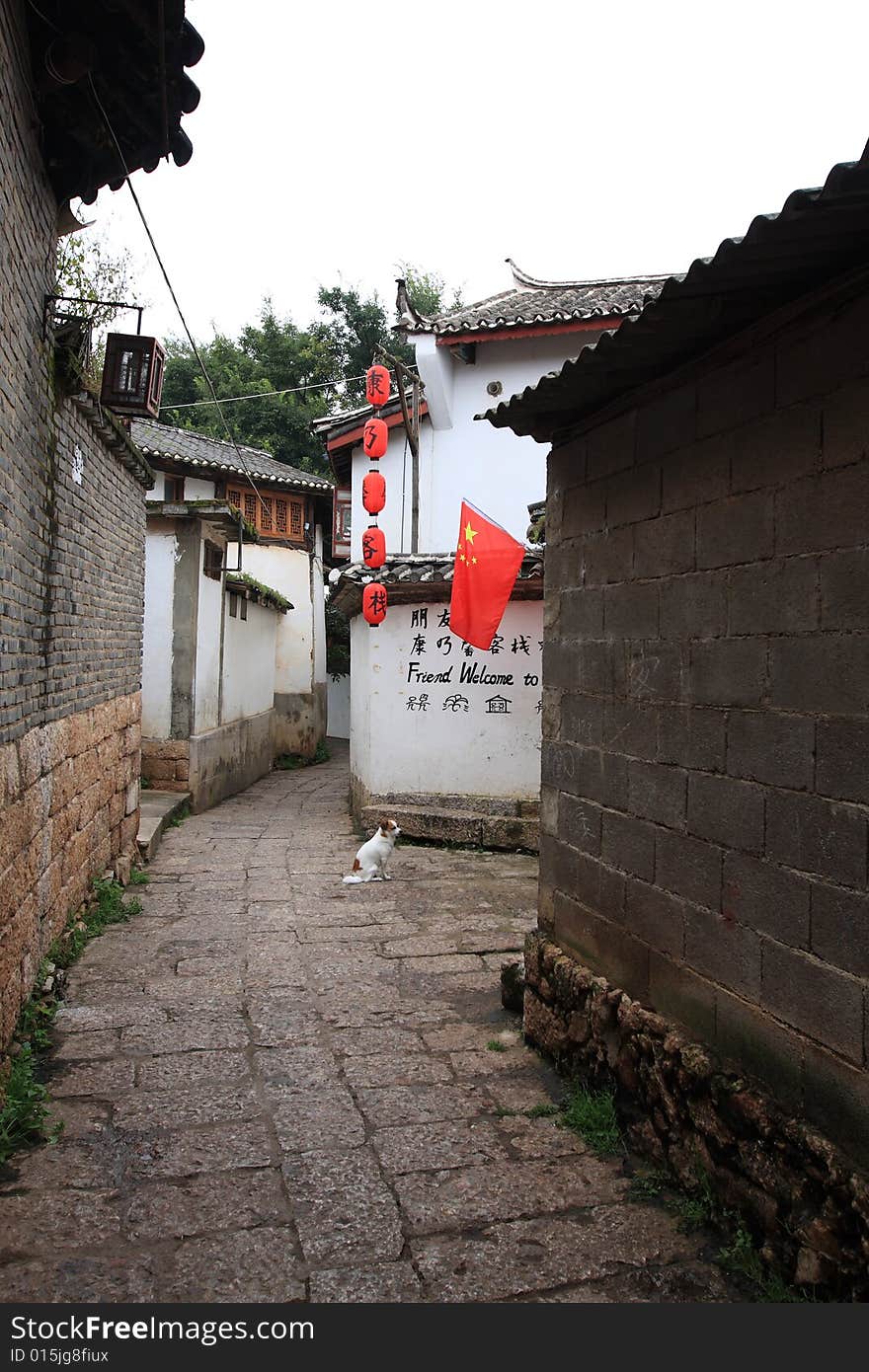 Lijiang ,a  top tourist town in china. Lijiang ,a  top tourist town in china