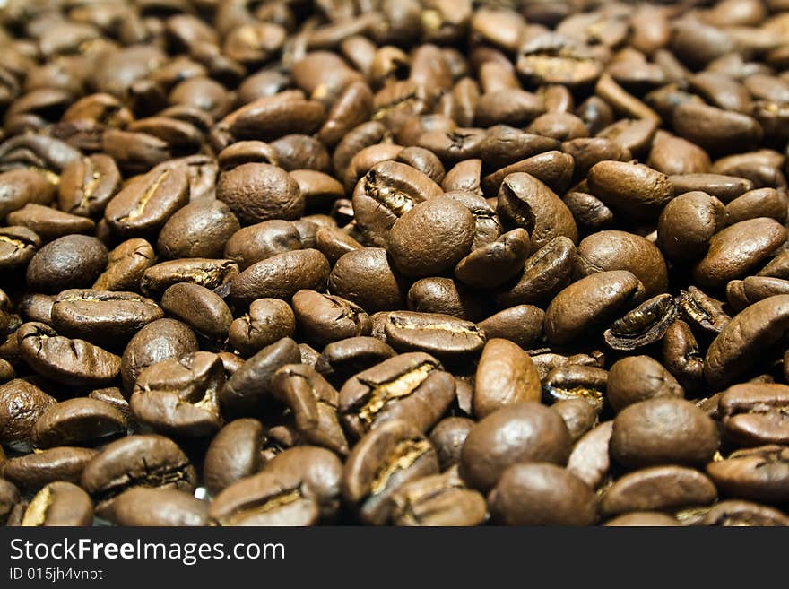 Coffee is in grains