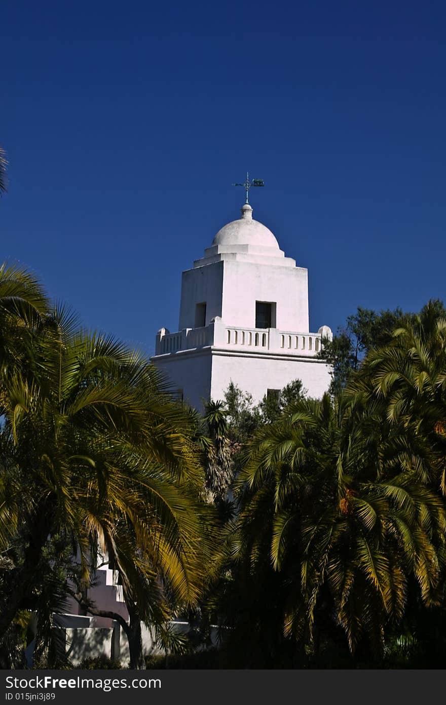 The historic Mission San Diego Presidio located in Old Town