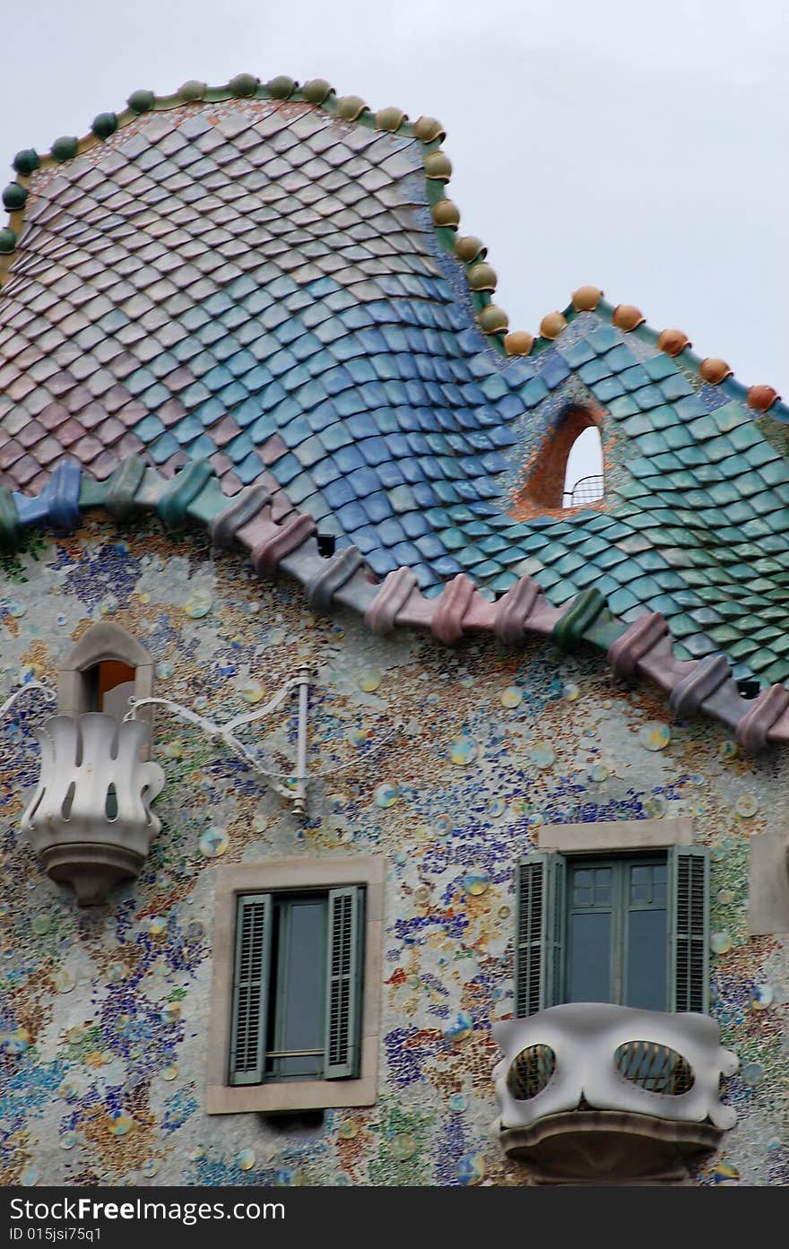 GaudiÂ´s Casa Battlo In Barcelona