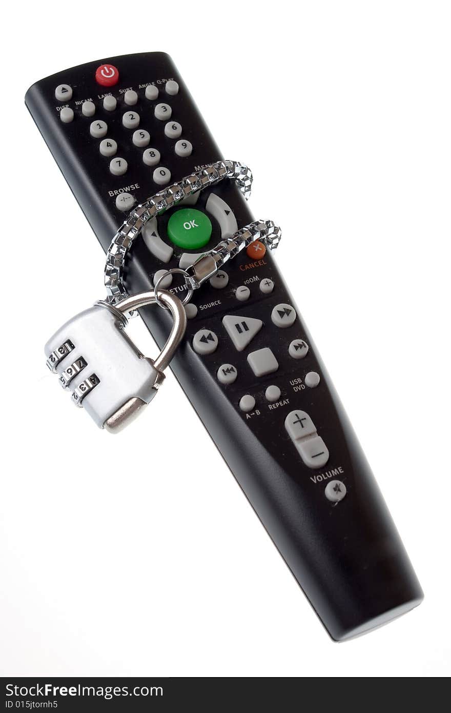 Infrared remote control and lock